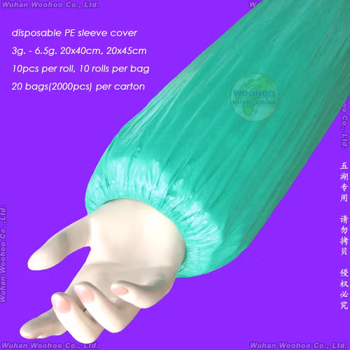 Copertura protettiva impermeabile medica/chirurgica/CPE/SMS/PP/non tessuta/plastica monouso in PE per la pulizia domestica/pulito